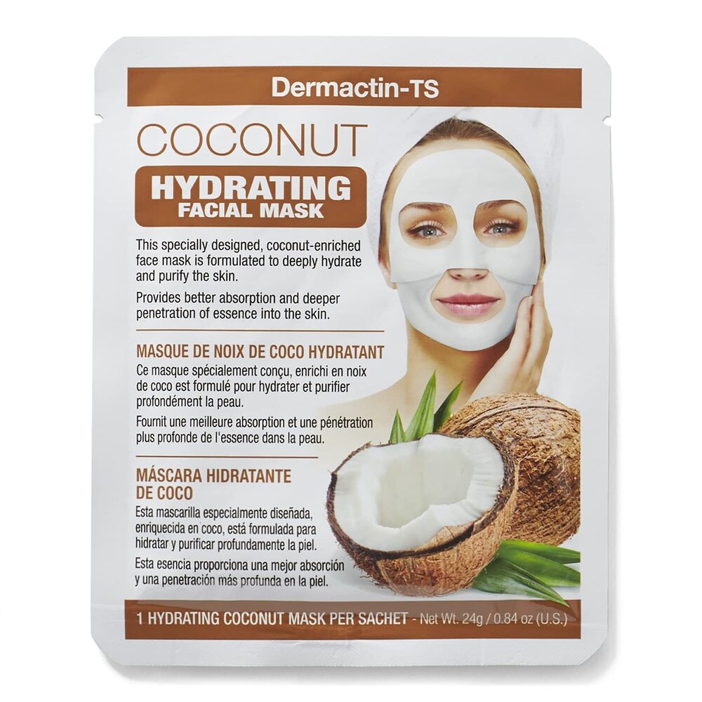 Dermactin-TS Coconut Hydrating Infused Sheet Face Mask
